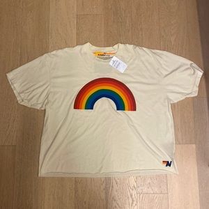 Aviator Nation rainbow shirt